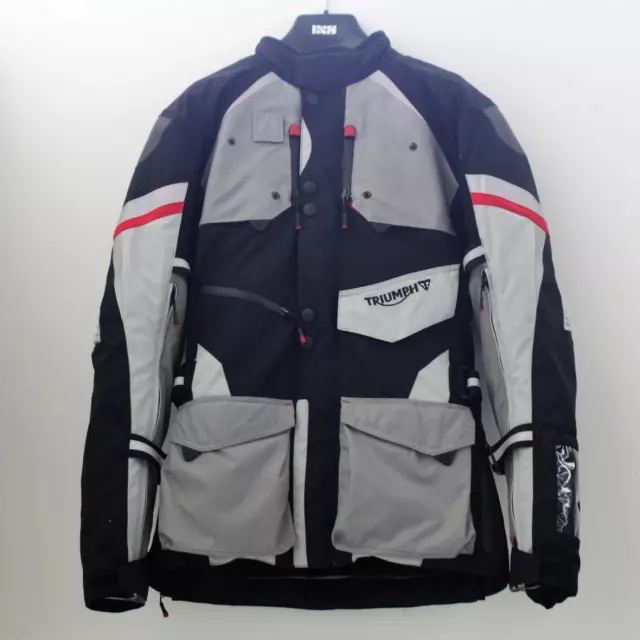 GIACCA MOTO MOTORCYCLE Jacket Uomo Triumph Exploration Jacket Tg
