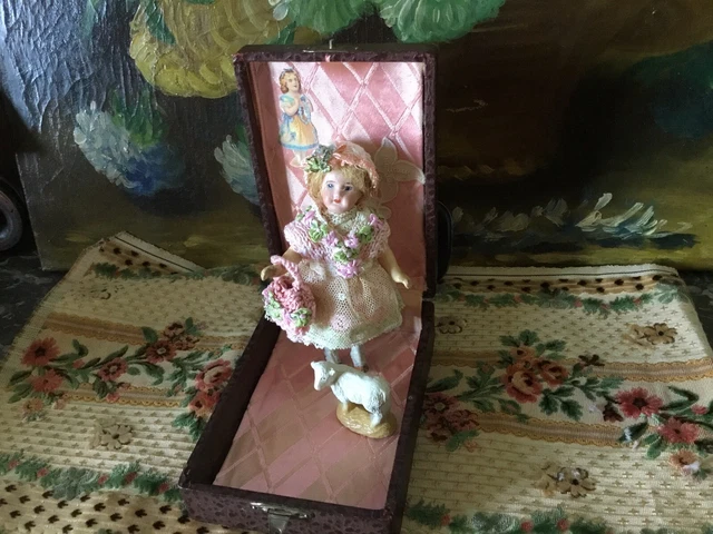Ancienne petite poupée ignonnette - collection poupée iniature 8c | eBay