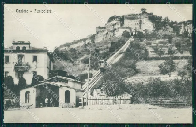 Terni Orvieto Funicolare cartolina MT2348