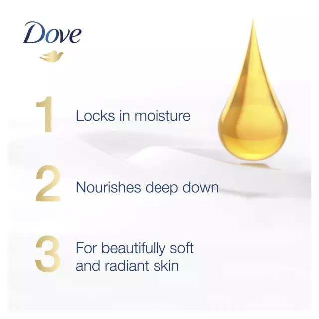 Dove Pro Age Körperbutter pflegende Körperpflege + Feuchtigkeit mit Olivenöl, 3x250ml 3