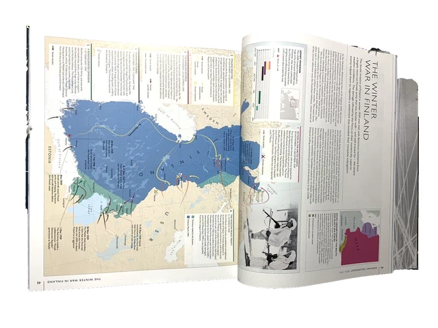 WORLD WAR II Map by Map by Peter Snow & DK - Non Fiction - Hardback £20 ...