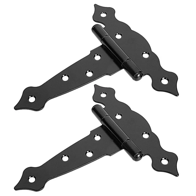 SCATOLE IN LEGNO Vintage Cerniere Per Porta Cerniere Ufficio Design Retr&ograve; Con Viti EUR 6,16