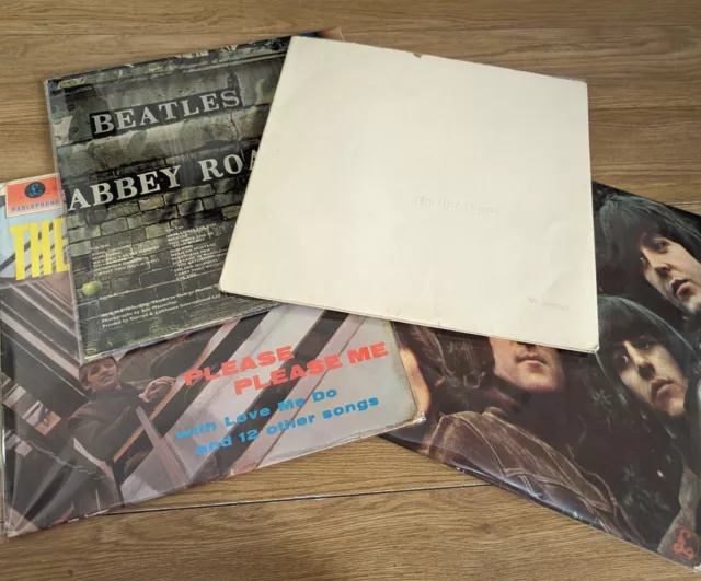 The Beatles - Amazing Rare UK 1st Pressings! Vinyl Collection Job Lot. LP Joblot