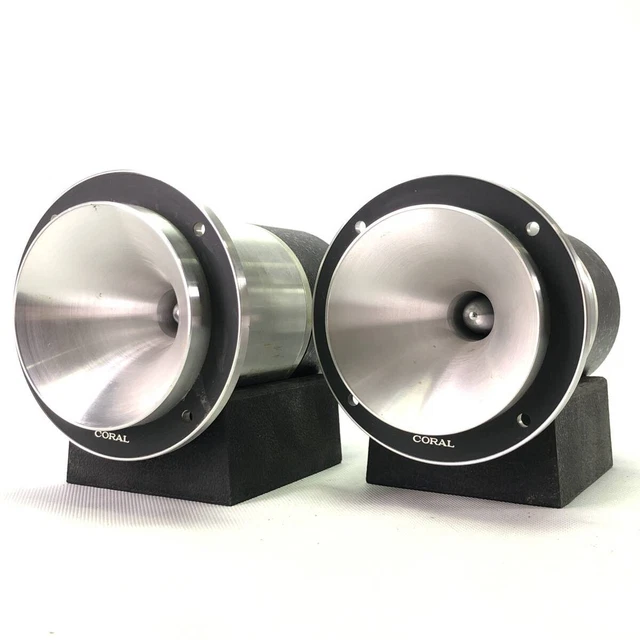 Super Tweeter Coral Tweeter PAR DE TWEETER Bocina CORAL H-70 Con