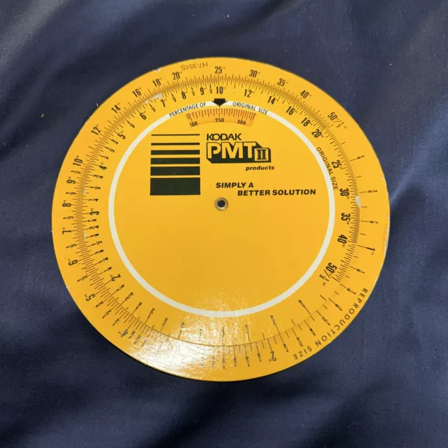 Kodak PMT Proportion Scale