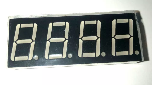 Seven Segment LED Display - 0.56" 4 Digit - Blue - Common Cathode - 5461AB