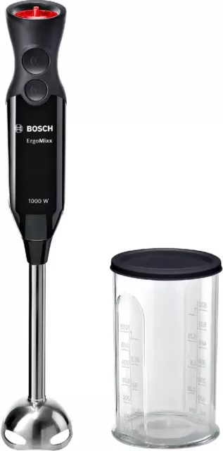 Bosch Frullatore ad Immersione Minipimer 1000W + Bicchiere Graduato MS6CB6110