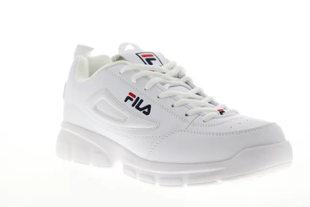 Fila Disruptor Se Hommes Blanc Synth�tique Lifestyle Baskets Chaussures 42.5