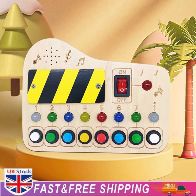 Kids Screwdriver Tool Set Wooden Light Switch Toy For Kids 3 Years Old and Up