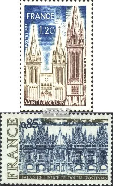 Francia 1902,1903 (completa edizione) MNH 1975 Turismo