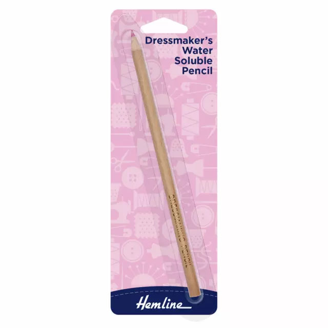 Dressmaking Pencil with Red Lead Water Soluble Remove With Damp Cloth