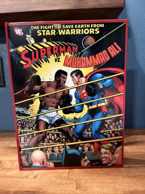 SIGNED Superman vs. Muhammad Ali OVER-SIZED GIANT SIZE HC