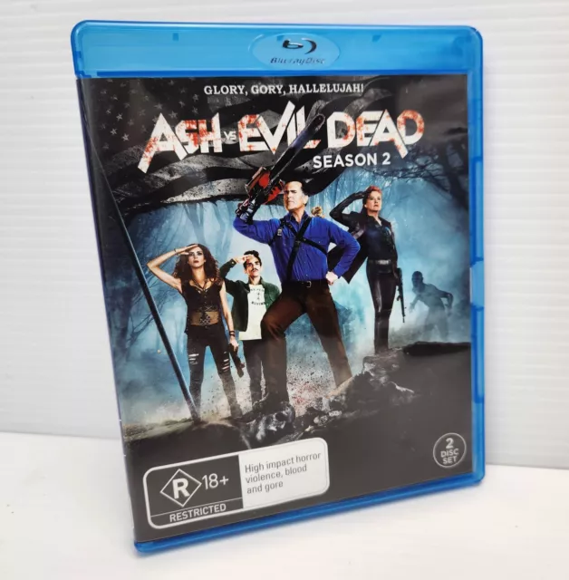 Ash vs. Evil Dead Season 1-3 TV Series Blu-ray 4 Disc BD All Region English  Box