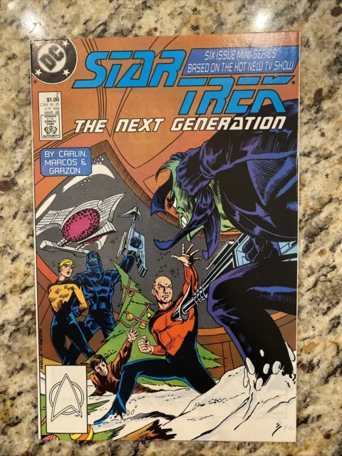 Star Trek: The Next Generation #2 DC Comics 1988 Series
