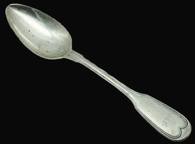 EARLY German 1800's 750 Silver Serving Spoon 12 LOTH SILB