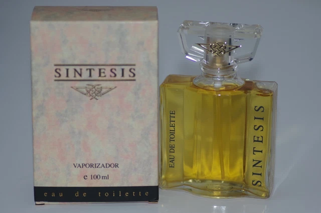 Parfum SINTESIS Eau De Toilette 100 Ml Vintage Rare - Flacon Rétro, Neuf Sous Emballage, Origine France