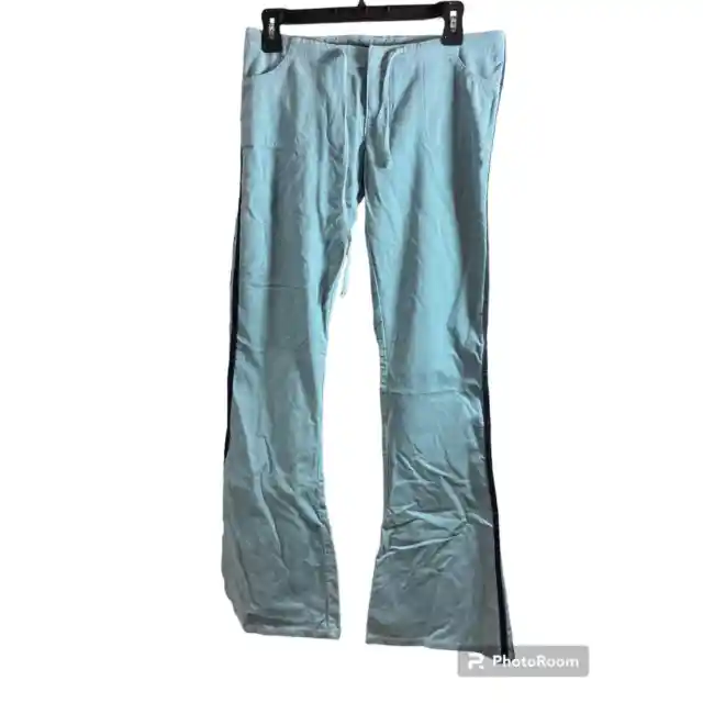 Hollister women High Rise Jogger Pants Size Medium Gray Crop Soft. EUC