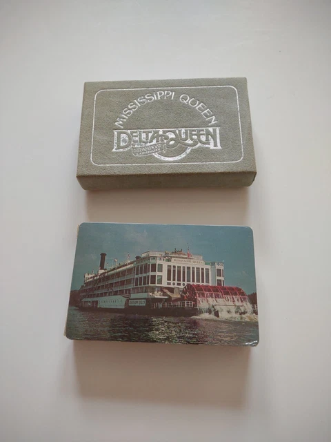 Delta Queen  Steamboat Company Playing Cards Check!!!