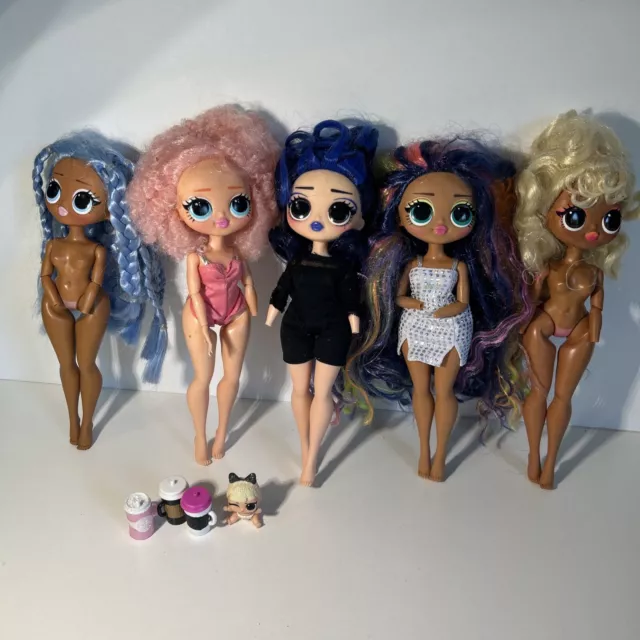 LOL Surprise! OMG Doll Remix Super Surprise  Lot Of 4 Missing Hands ￼