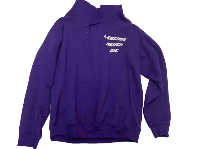 Legends never die hoodie purple Clearance