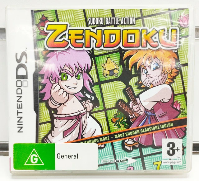 Sony Psp Zendoku New Game PLAYSTATION Portable Sudoku Battle