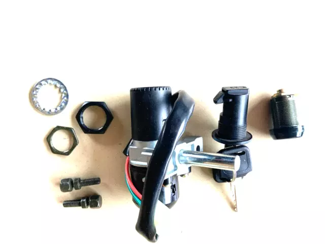 Ignition Switch Seat Lock Set Kit Aprilia Habana Custom Retro Mojito 50 125 150