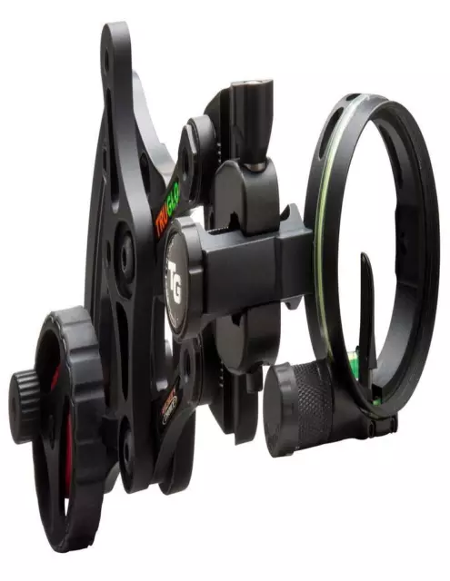 TRUGLO RANGE-ROVER Series Single-Pin Moving Bow Sight, Black, Right-Handed