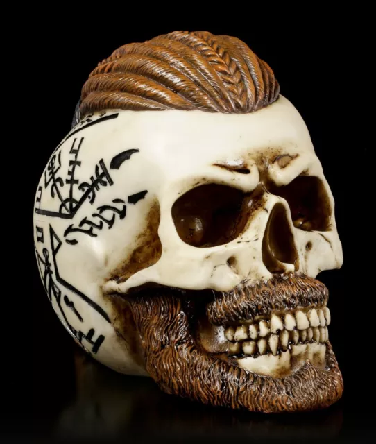 Tête de Mort - Viking Ragna - Gothique Crâne Décoration de Table