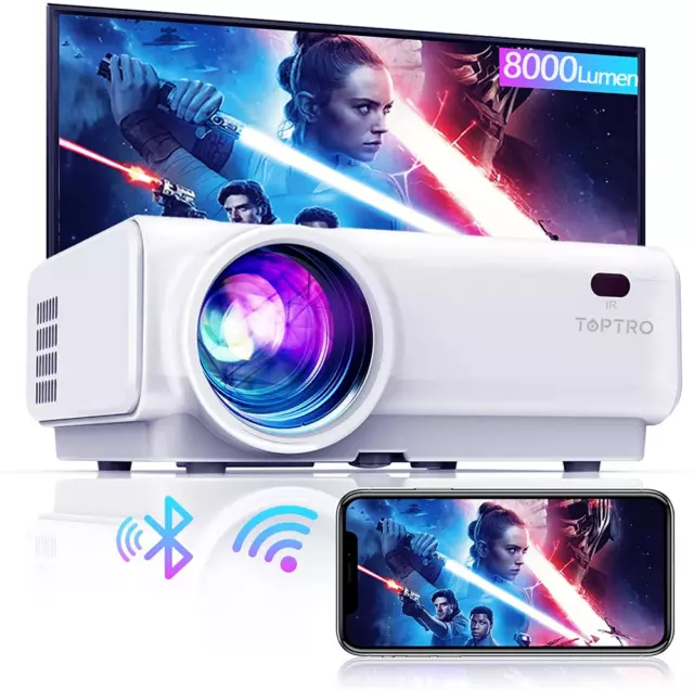 Remote Control For Toptro X7 WiFi Bluetooth Smart Android 4K Projector