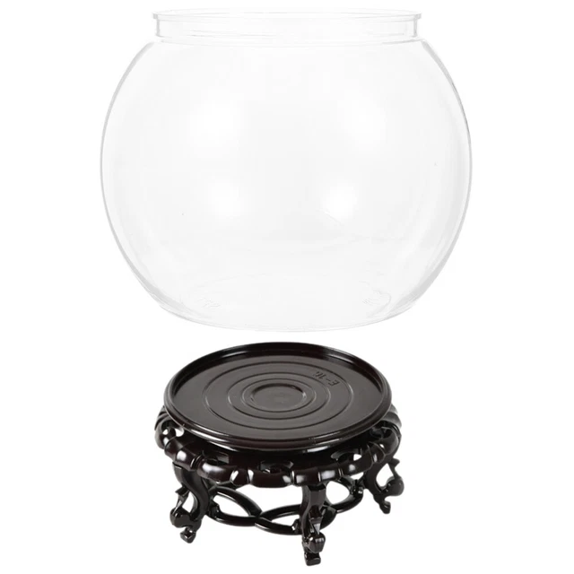 Small Fish Tank Goldfish Bowl The Pet Office Desktop Round Fish Bowls