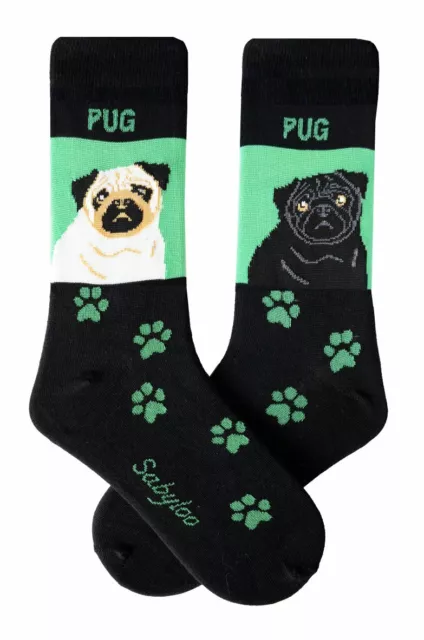 Mops Crew Socken Unisex