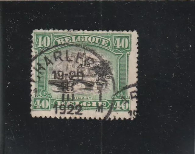 L5865 BELGIQUE TIMBRE N° Y&T 143 de 1915 " Pont de Dinant " Oblitéré