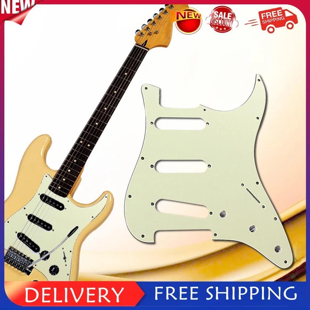 3Ply SSS Stil 11 Montage Schraube Löcher PVC e-Gitarre schlagbrett für den Schut