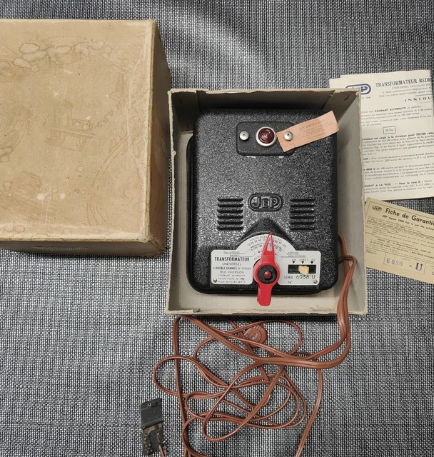 TRANSFO JEP SÉRIE 60 - Moteur A.P.5. Notice EUR 10,50 - FR