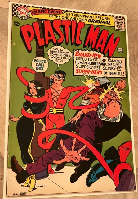 PLASTIC MAN #1- 1st DC and 1st Silver Age Plastic Man  1966