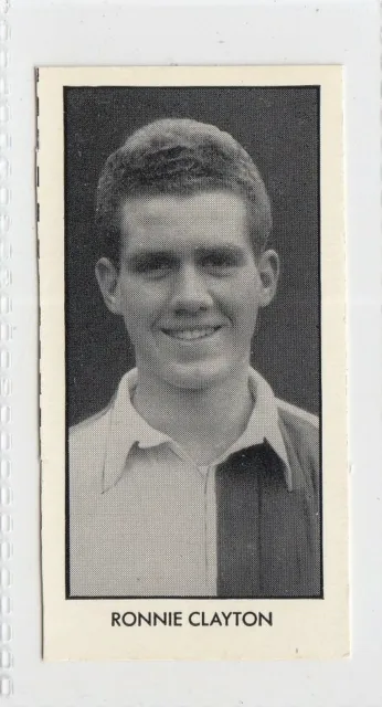 1958 D C Thomson Rover World Cup Footballers #16 Ronnie Clayton Blackburn Rovers