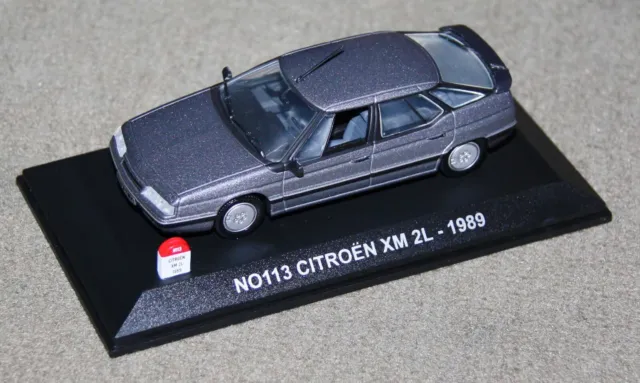 Miniature 1:43 Citroën XM 1989 Universal Hobbies/Nostalgie réf. NO113
