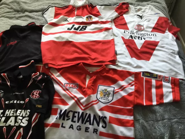 st helens rugby league shirts