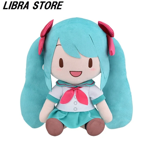thumbnail interactive-video image 1 of RARE Hatsune Miku FuwaPuchi Preciality L Plush Doll 2023 From Japan - 30cm / 11.8 Inches 1 of 5