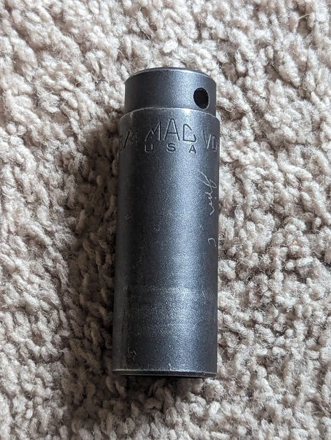 Mac Tools VDP246R USA 1/2" Drive 3/4" SAE 6 Point Impact Deep Socket