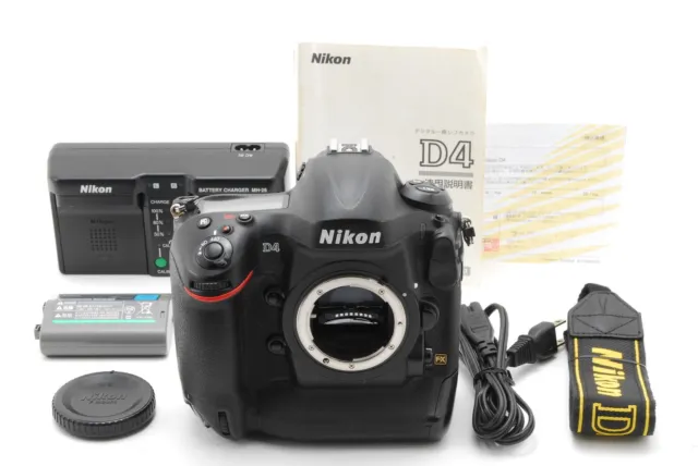 [Mint + Some accessories] Nikon D4 16.2MP FX Digital SLR Camera Body From  Japan