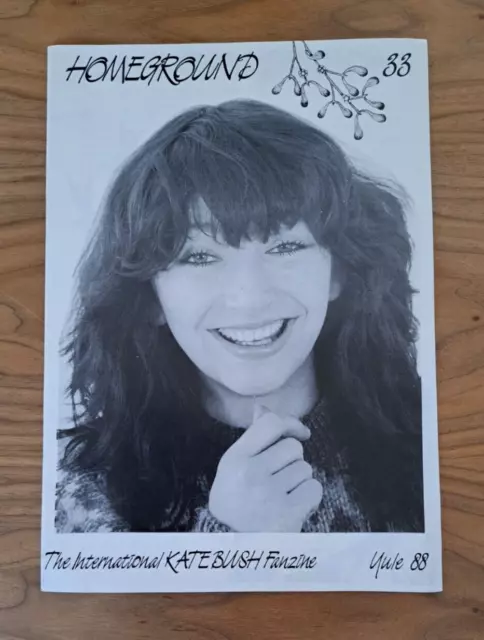 Kate Bush (Christmas 1988) 'Homeground' Magazine / Fanzine, No. 33.