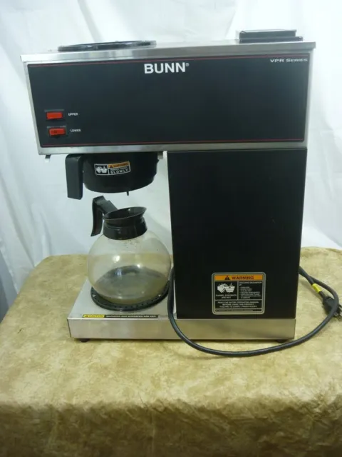 Bunn VPR pour over 2 Burner Commercial Coffee Brewer Machine 33200.0001 22F006