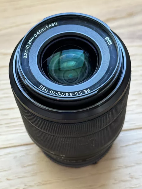 Sony SEL 28-70mm F/3.5-5.6 OSS Lens and Hood