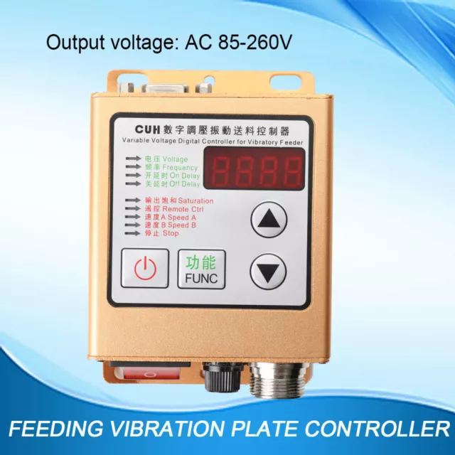 Variable Voltage Digital Controller Feeding Vibration Plate Controller 85-260V