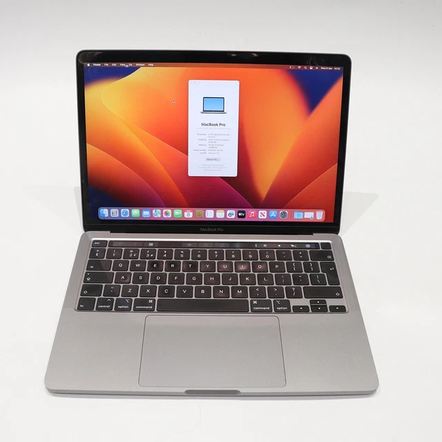Apple Macbook Pro 13.3'' A2251 2020 I5-1038NG7 16GB Ram 512GB SSD Ventura OS