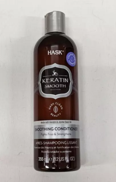 Hask Keratin Protein Smoothing Conditioner, 355ml