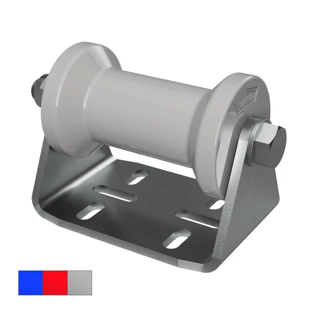 Rouleau de quille en polyuréthane avec support B Remorque à bateau
