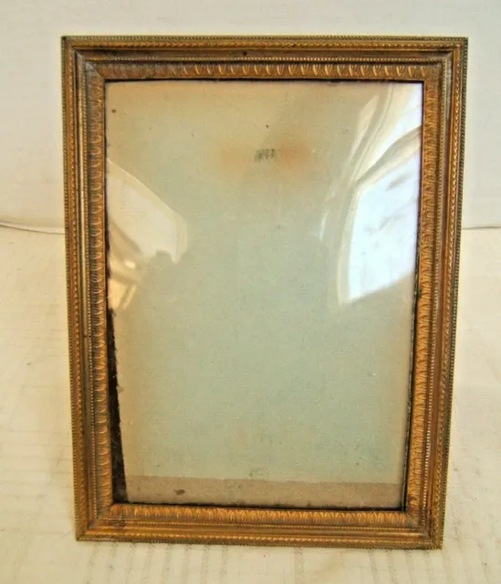 19Th Century Bronze Picture Frame French Style Very Pretty