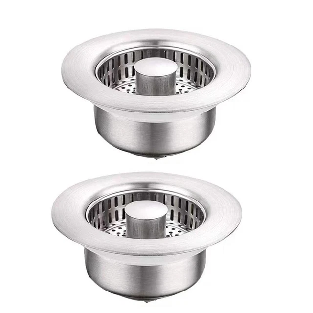 2PCS Sink Drain Bounce Core Strainer main image 0